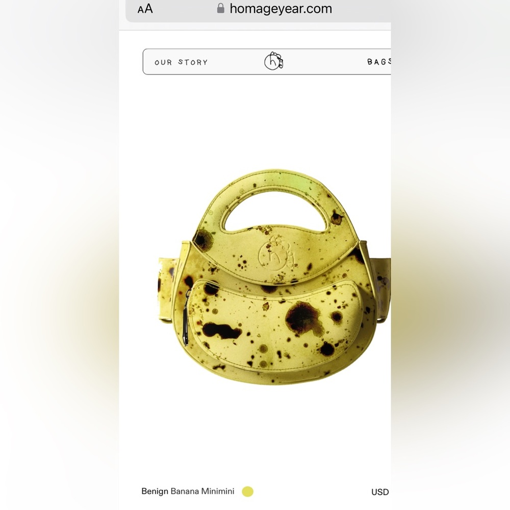 Mini Banana Homageyear Bag